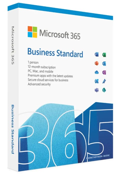 Microsoft 365 Business Standard – Retail, All Languages, 1-Year Subscription, Africa Only (Download, Non-Refundable)