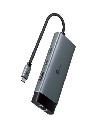 TP-Link 6 Port Hub - USB Type C to RJ 45