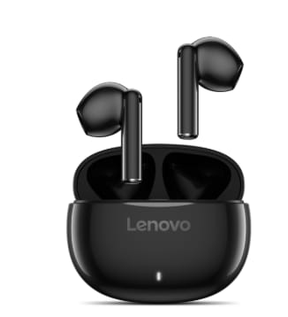 Lenovo E310 True Wireless Stereo Earbuds (Black) alternate view