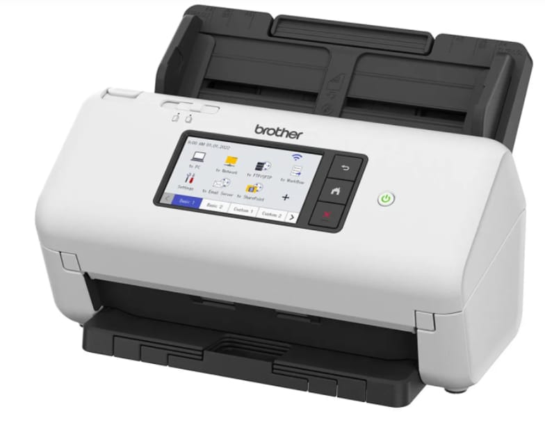 Brother ADS-4300N – High-Speed Duplex Network Document Scanner alternate view