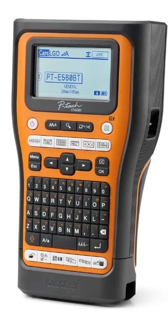 Brother PT-E560BTVP – Industrial Label Printer with Bluetooth alternate view