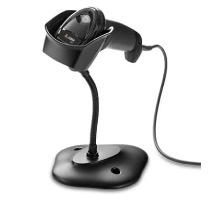Zebra DS2208-SR – 1D/2D Corded Barcode Scanner USB Kit with Stand