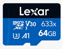 Lexar® High-Performance 633x microSDXC™ UHS-I alternate view