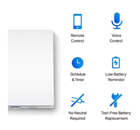 TP-Link Tapo S210 Smart Light Switch 1 Gang 1 Way alternate view