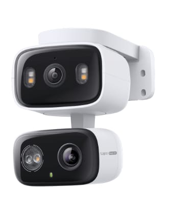 TP-Link Tapo Indoor/Outdoor Dual Lens Pan/Tilt Security Camera