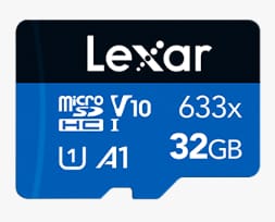Lexar® High-Performance 633x microSDXC™ UHS-I