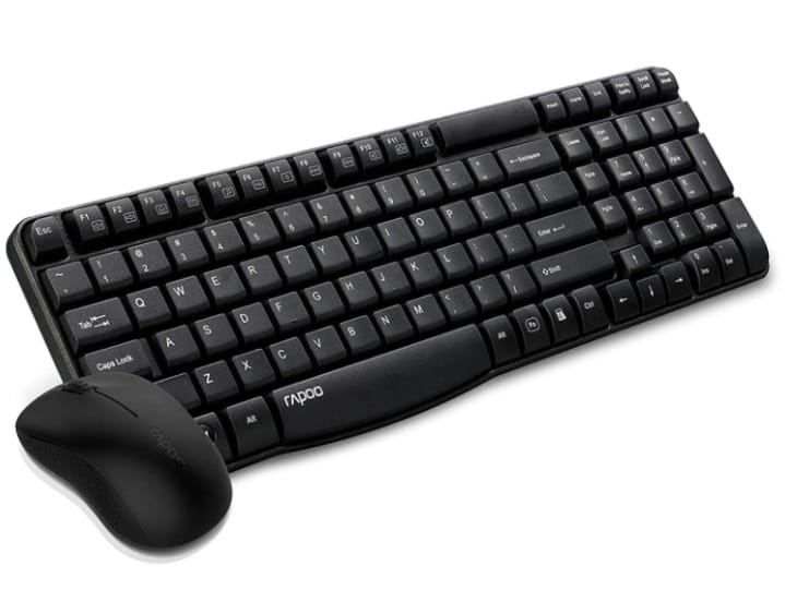 Rapoo Wireless Keyboard & Mouse X1810 alternate view