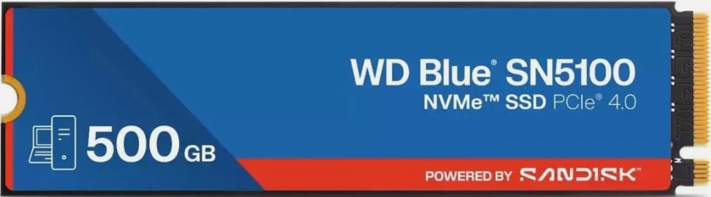 WD 500GB Blue SN5100 NVMe Internal SSD