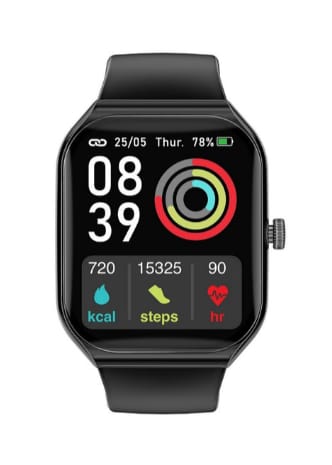 Promate 1.96" Fitness Tracker Smartwatch with BT Calling