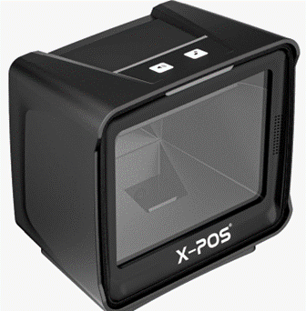 X-POS XP-5000 USB Desktop Omni-Directional 1D/2D Barcode Scanner (New Model)