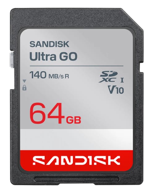 SanDisk Ultra SD UHS-I series (32GB @ 120MB/s & 64GB @ 140MB/s) alternate view