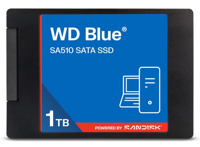 WD Blue SA510 SATA SSD 2.5" — 1TB & 2TB alternate view