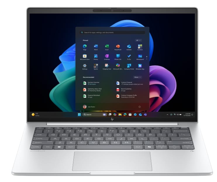 HP EliteBook 8 G1i (14") notebook alternate view
