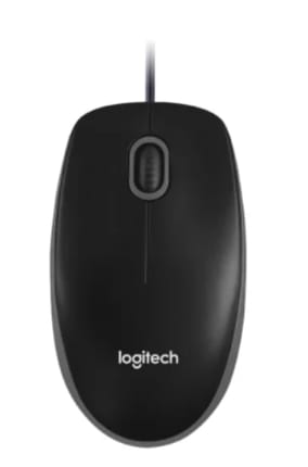Logitech Business B100 Optical USB Wired Mouse