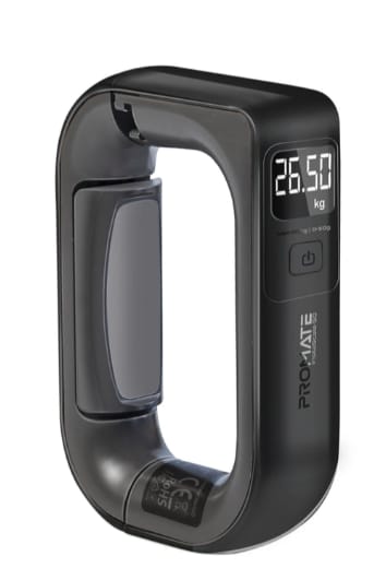 Promate Comfort-Grip High Precision Digital Handheld Luggage Scale
