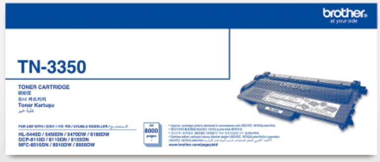 Brother TN-3350 – High Yield Black Toner Cartridge
