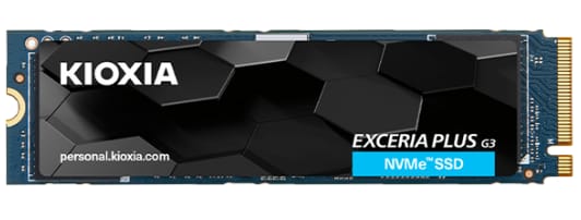 KIOXIA EXCERIA PLUS G3 Internal SSD M.2 PCIe Gen4x4 NVMe 2280 — 2TB