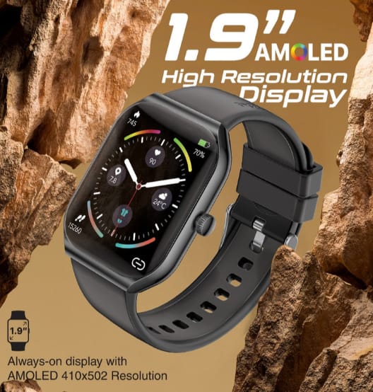 Promate 1.96" Fitness Tracker Smartwatch with BT Calling alternate view