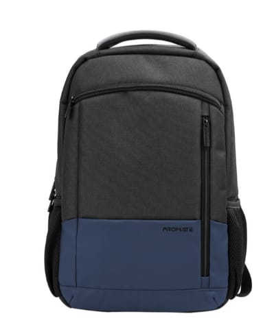 Promate SleekComfort™ 15.6" Laptop Backpack With Multiple Pockets