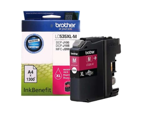 Brother LC535XL Series – Genuine High-Yield Ink Cartridges
