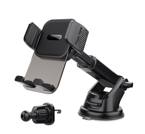 PROMATE SECURE SMARTPHONE HOLDER KIT WITH MULTIPLE MOUNTING OPTIONS