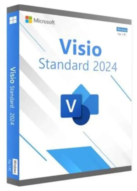 Microsoft Visio Standard 2024 – All Languages, Retail, ESD