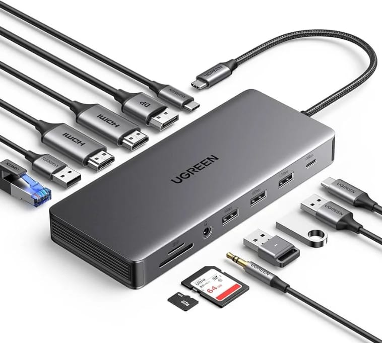 UGREEN USB-C Multifunction Adapter Series — CM511, CM512, CM498, CM639 alternate view