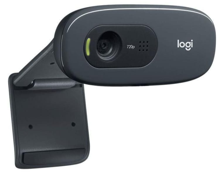 Logitech C270 HD Webcam alternate view