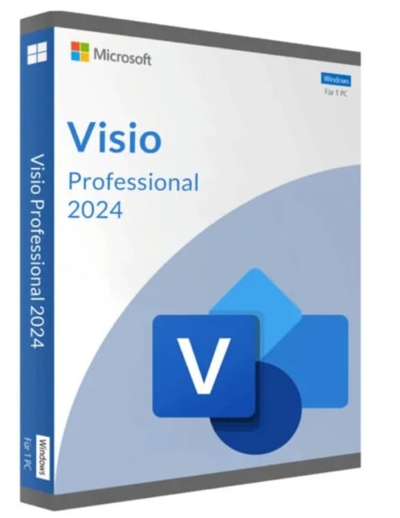 Microsoft Visio Professional 2024 – All Languages, Retail, ESD