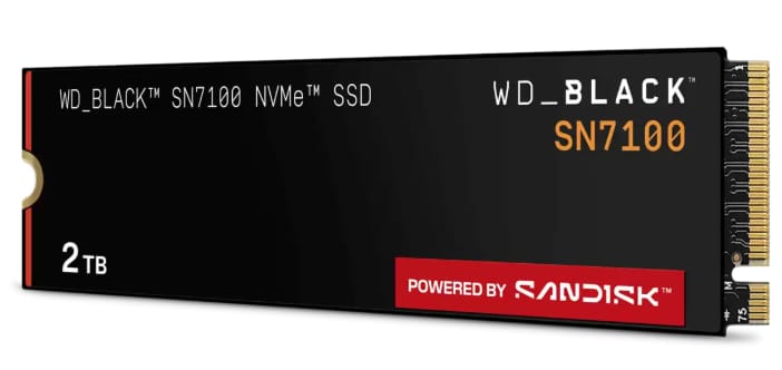 WD Black SN7100 NVMe Internal Gaming SSD Solid State Drive alternate view