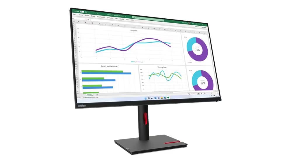 Lenovo ThinkVision T32h-30 – 31.5" 2K QHD Monitor