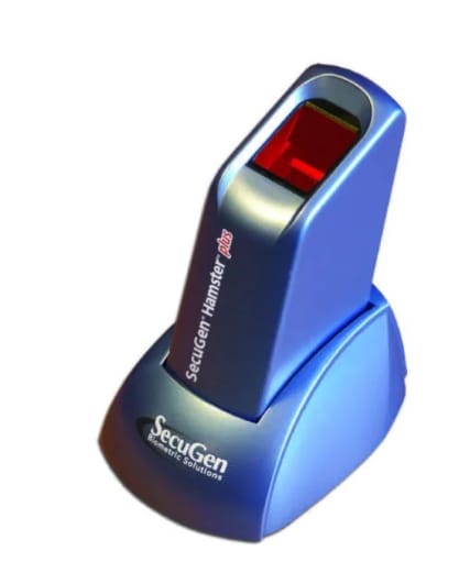 SecuGen Hamster Plus USB Optical Fingerprint Reader (HSDU03P)