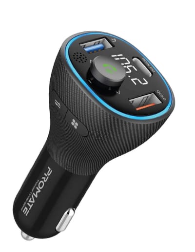 Promate Universal Wireless Hands-free Kit with FM Transmitter