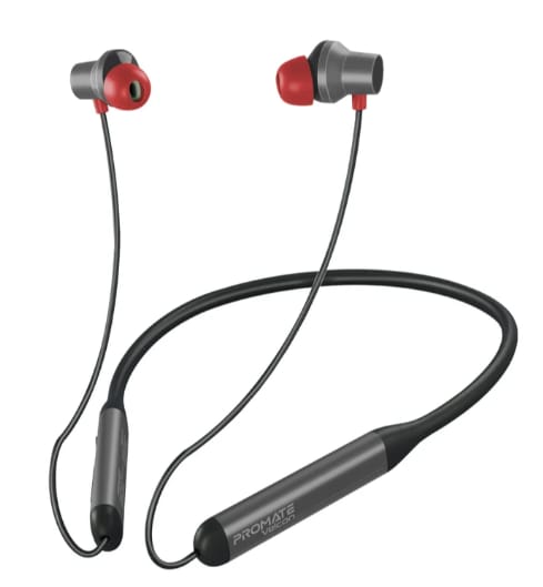 Promate High-Definition ANC Wireless Neckband Earphones