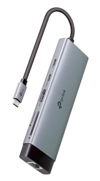 TP-Link 9 Port Hub - USB Type C to RJ 45