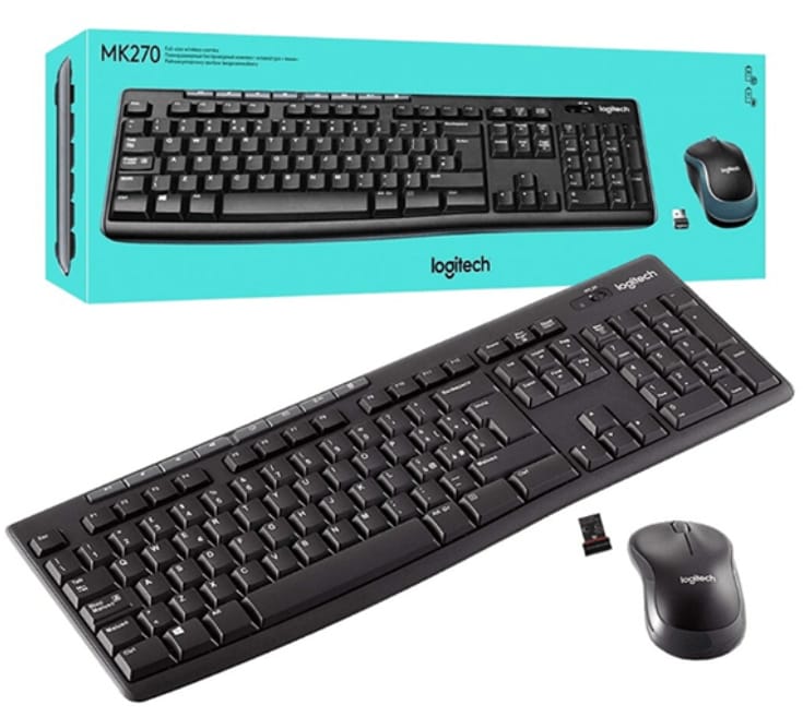 Logitech MK270 Wireless Keyboard and Mouse Combo alternate view