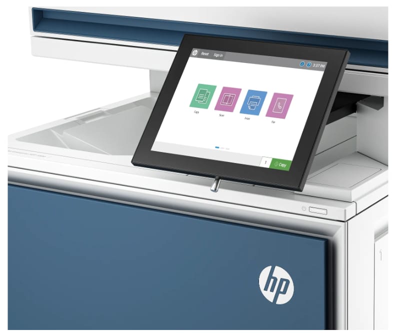 HP Color LaserJet Enterprise MFP 5800dn Printer alternate view