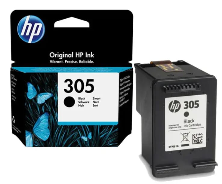 HP 305 BLACK ORIGINAL INK CARTRIDGE