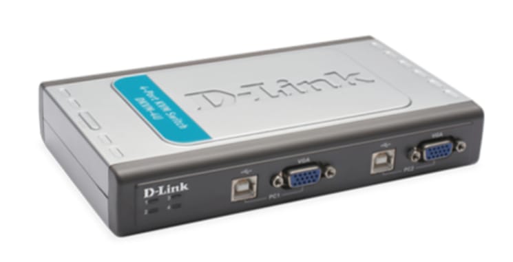 D-Link DKVM-4U – 4-Port USB KVM Switch