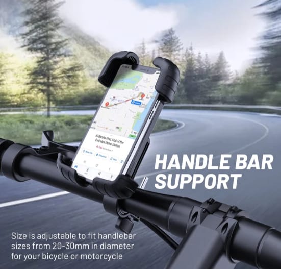 Promate Quick-Clamp SecureMount Bike Mount for Smartphones alternate view
