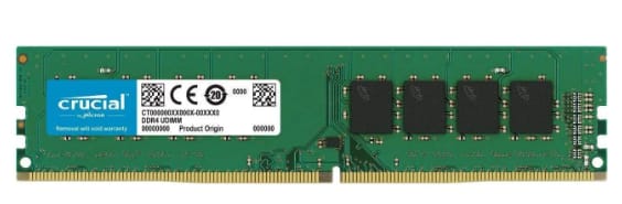 Crucial Desktop RAM DDR4 8GB 3200MHz
