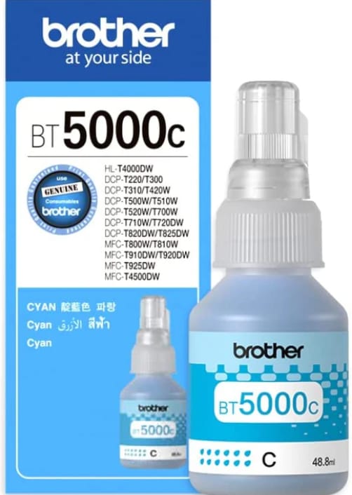 Brother BT-5000C 48.8ml Ink Bottles