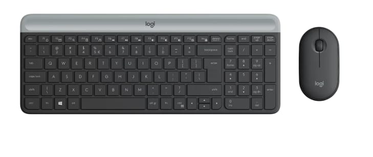 Logitech MK470 Slim Wireless Keyboard and Mouse Combo