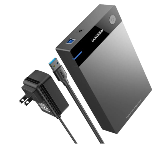 UGREEN USB 3.0 3.5 Inch Hard Drive Enclosure - US222