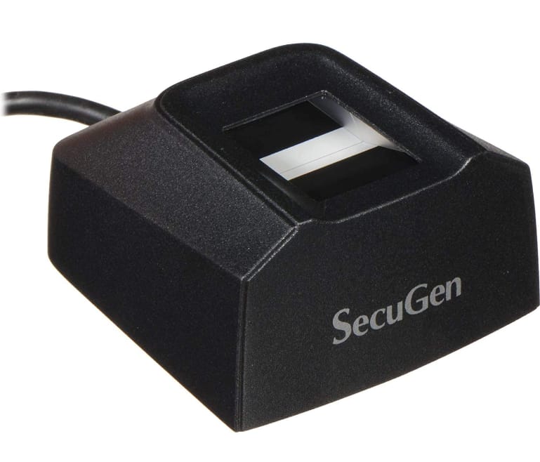 SecuGen Hamster Pro 20 USB Fingerprint Reader (FBI Certified, FIPS 201 / PIV, FAP 20)