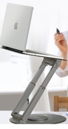 Promate Ergonomic Multi-Level Aluminium Laptop Stand alternate view