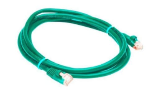 D-Link Cat6 UTP 24 AWG PVC Round Patch Cord - 1m - Green Colour