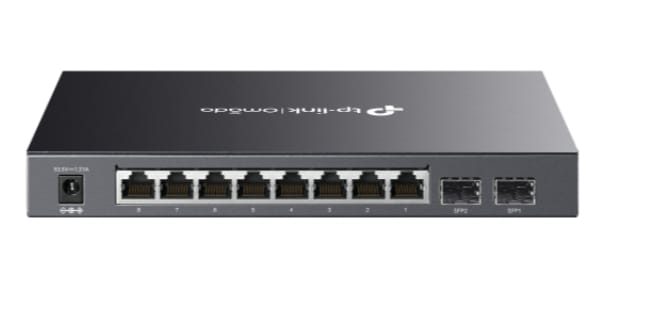 TP-Link Omada SG2210P 10-Port Gigabit Smart Switch with 8-Port PoE+ alternate view